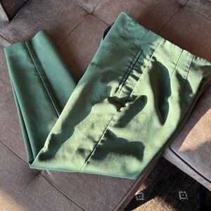 Zara High Waisted Pants - Green